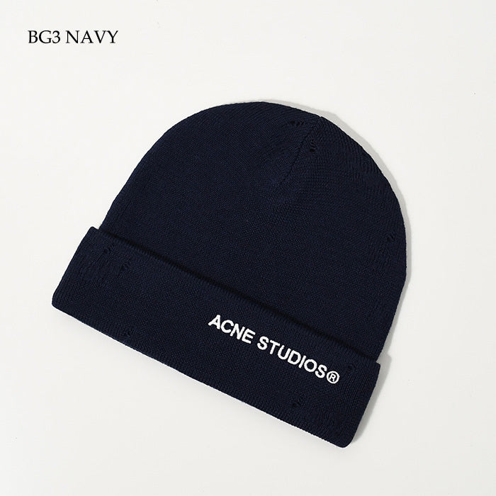 ACNE STUDIOS Logo Beanie 