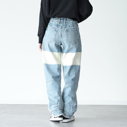 JILSANDER ブリーチウォッシュ デニムパンツ