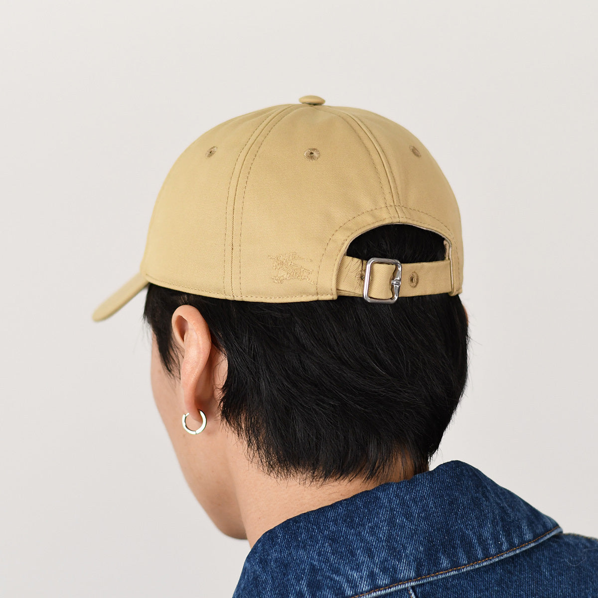 BURBERRY 코튼 블렌드 베이스볼 캡 