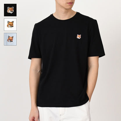 MAISON KITSUNE Fox Head Patch Regular T-shirt 