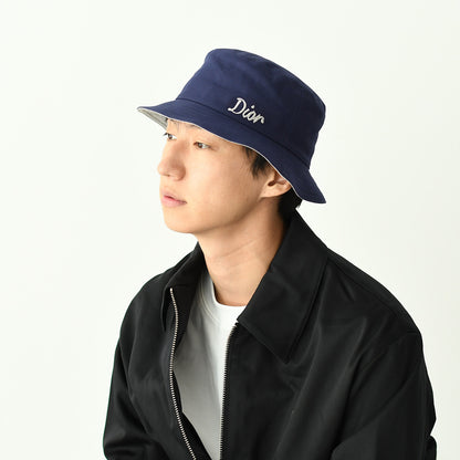 DIOR ロゴ刺しゅう バケットハット