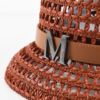Max Mara UCCIO 우초 메쉬 크로쉐 모자 