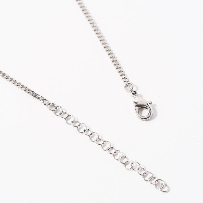 MM6 Numeric ミニマル ペンダントリングネックレス