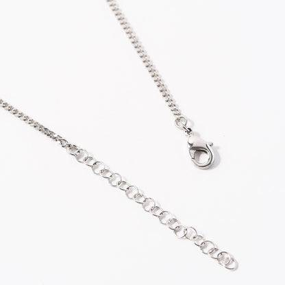 MM6 Numeric ミニマル ペンダントリングネックレス