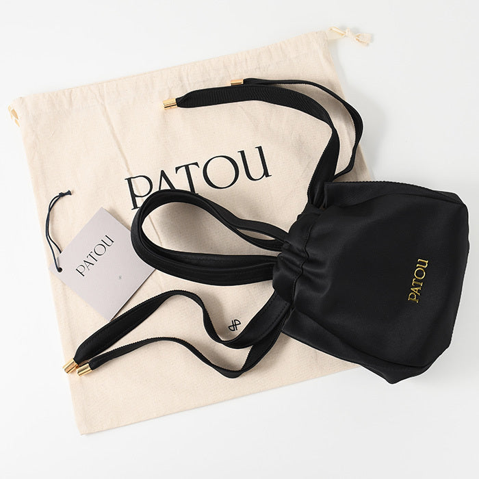 PATOU リサイクルサテン イブニングポーチ