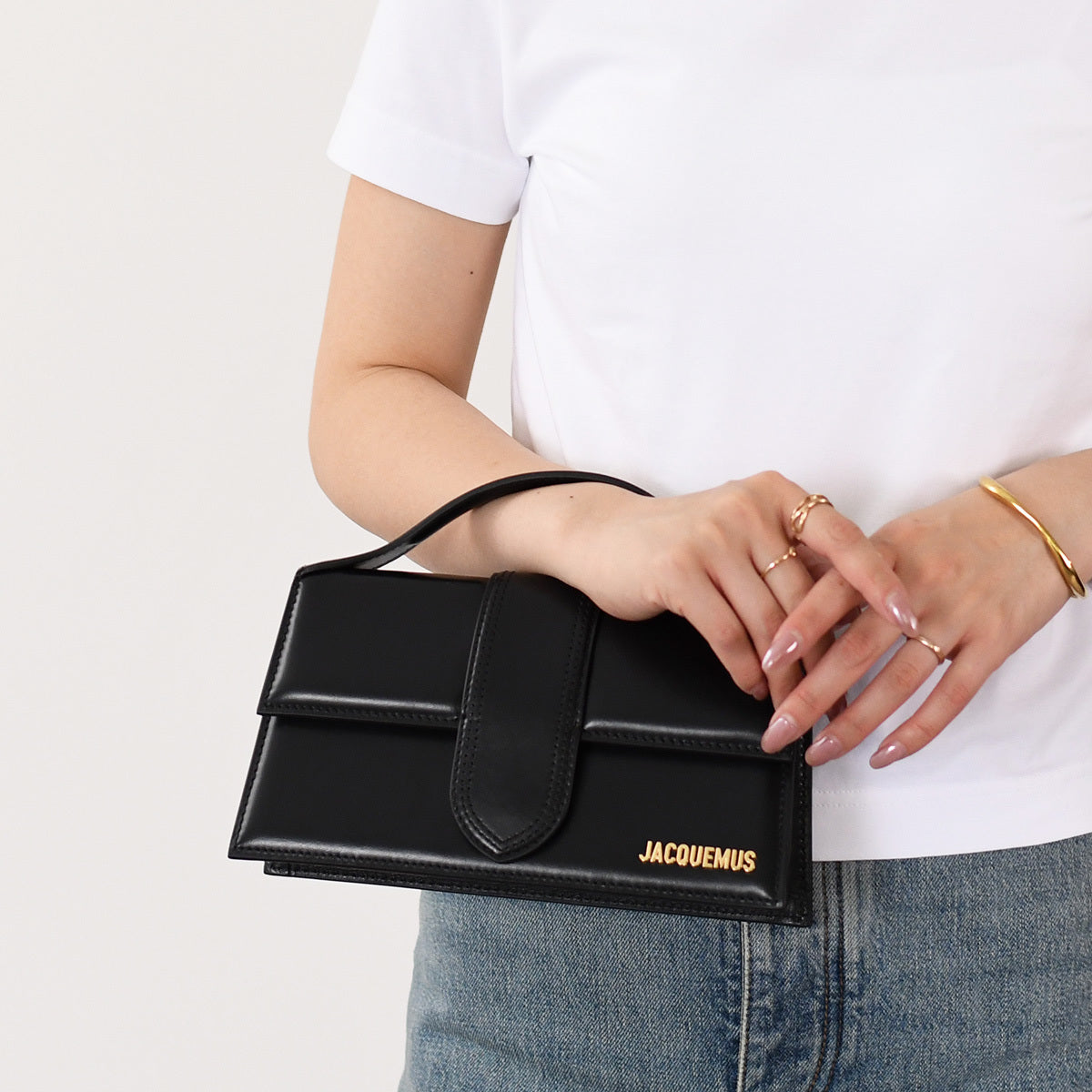 JACQUEMUS LE GRAND BAMBINO ハンドバッグ ラージ