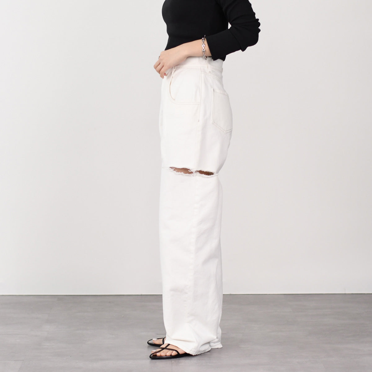 MAISON MARGIELA デニム スラッシュディテール