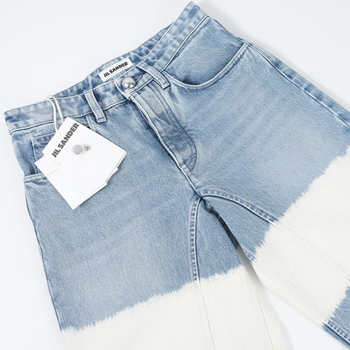 JILSANDER ブリーチウォッシュ デニムパンツ