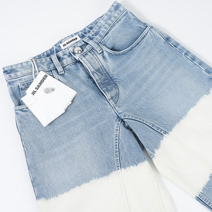 JILSANDER ブリーチウォッシュ デニムパンツ