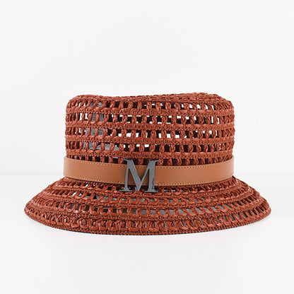 Max Mara UCCIO 우초 메쉬 크로쉐 모자 
