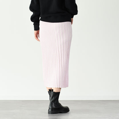 MAISON KITSUNE ベイビーフォックス リブ スカート