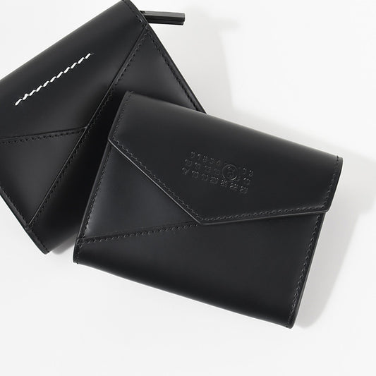 MM6 MAISON MARGIELA 엠엠 식스 메종 마르제라 가죽 플랩 지갑 