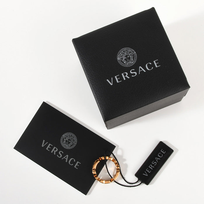 VERSACE ロゴ リング
