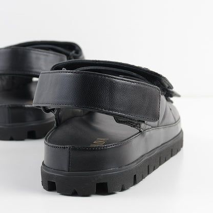 PRADA padded nappa leather sandals 