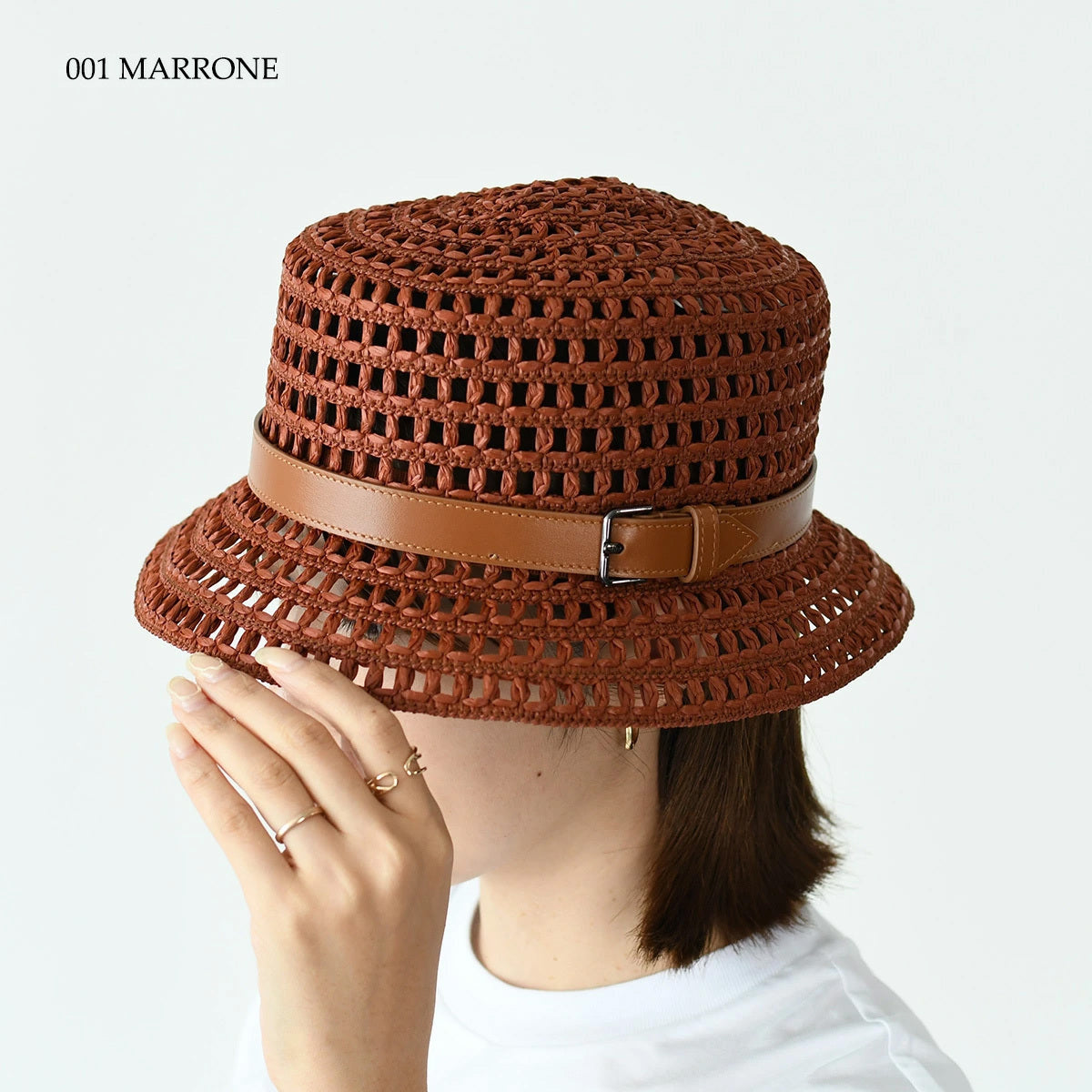 Max Mara UCCIO 우초 메쉬 크로쉐 모자 