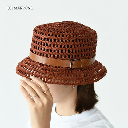Max Mara UCCIO 우초 메쉬 크로쉐 모자 