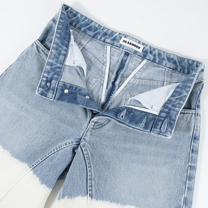 JILSANDER ブリーチウォッシュ デニムパンツ