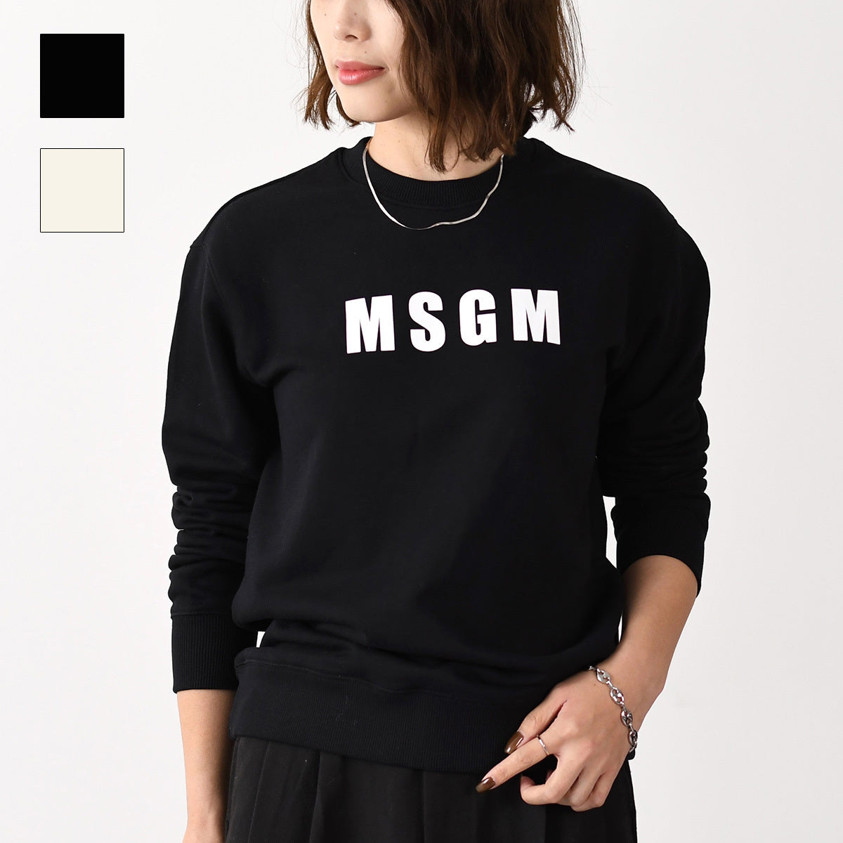 MSGM MSGM エンボスロゴ パーカー