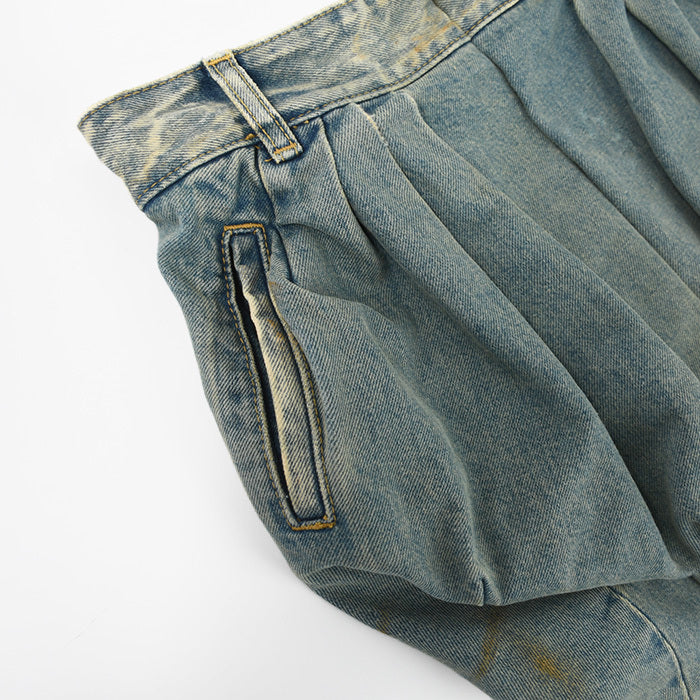 MAISON MARGIELA エフェクト ミディデニムスカート