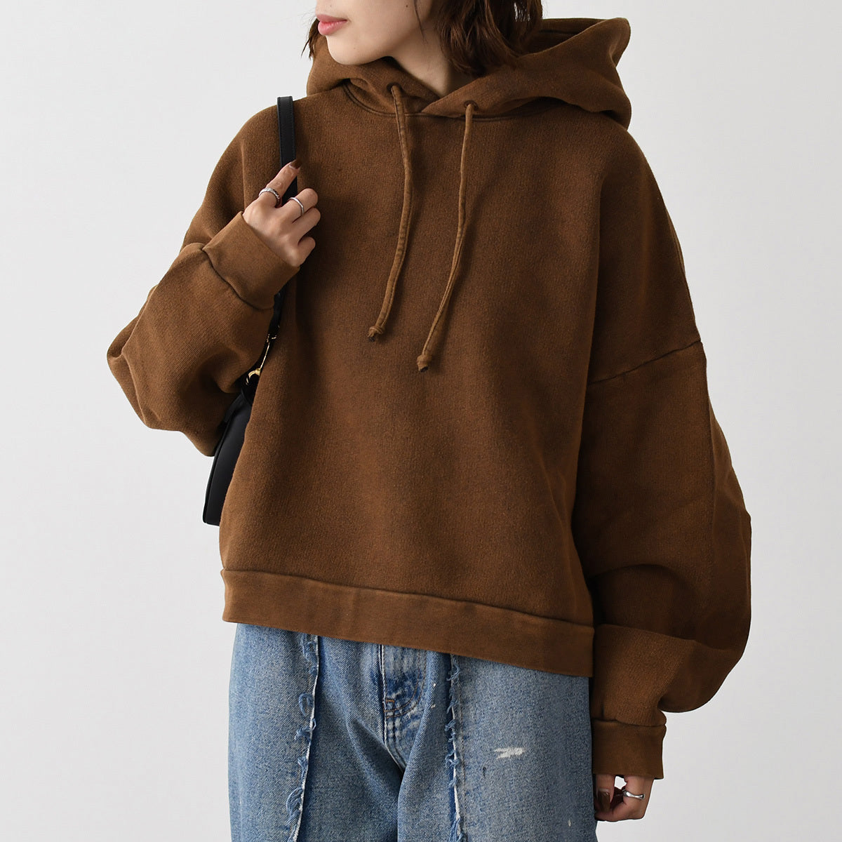 ACNE STUDIOS logo patch hoodie 