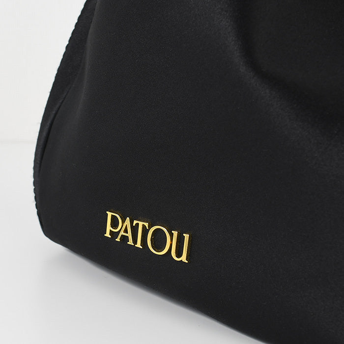 PATOU リサイクルサテン イブニングポーチ
