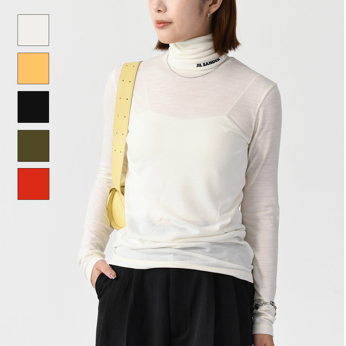 JILSANDER ハイネックTシャツ