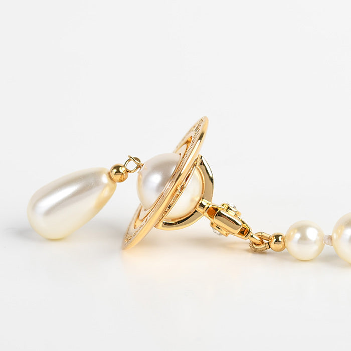 Vivienne Westwood BROKEN PEARL 피어싱 