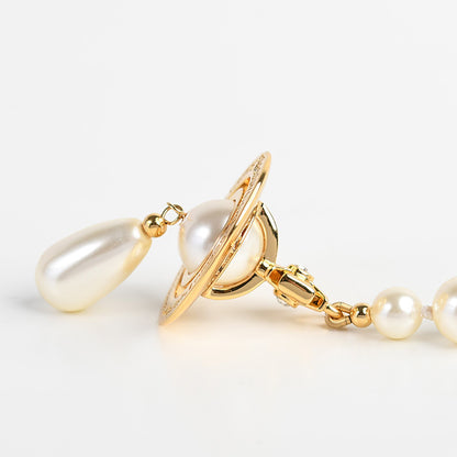 Vivienne Westwood BROKEN PEARL 피어싱 