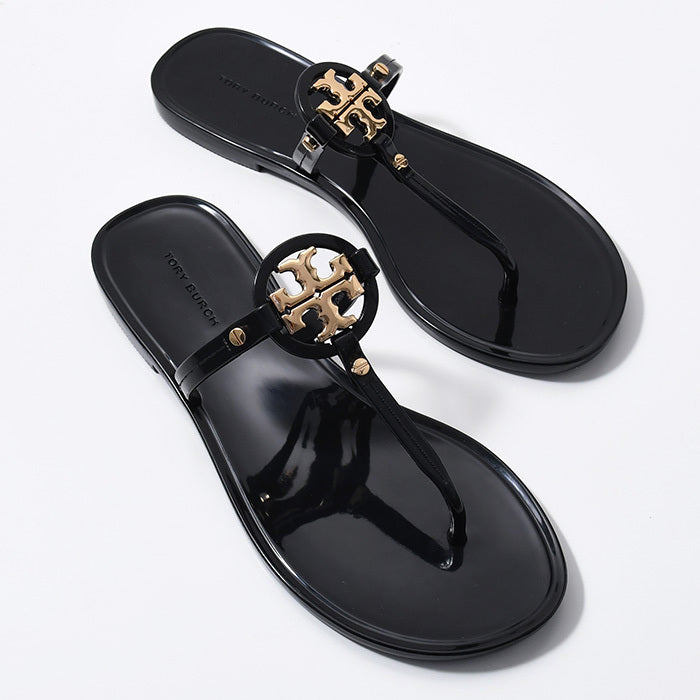 TORY BURCH MINI MILLER JELLY SANDALS 