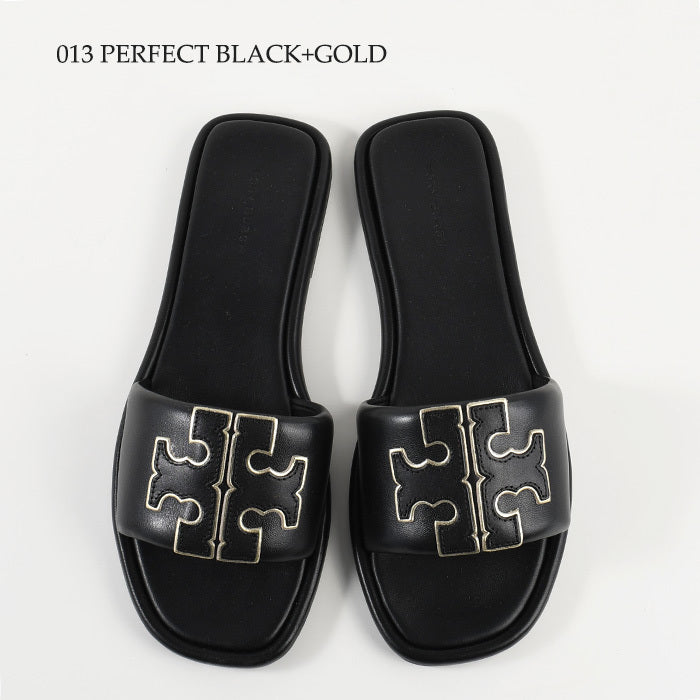 TORY BURCH DOUBLE T SPORT スライドサンダル