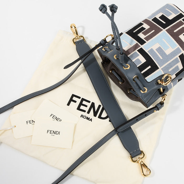 FENDI モン トレゾール マルチカラー ミニバッグ