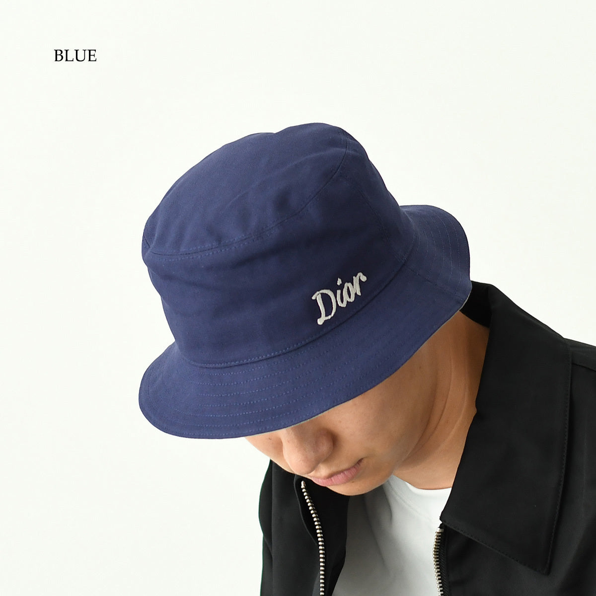 DIOR ロゴ刺しゅう バケットハット