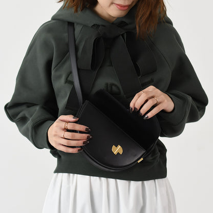PATOU レザー製 Le Petit Patou ロゴバッグ