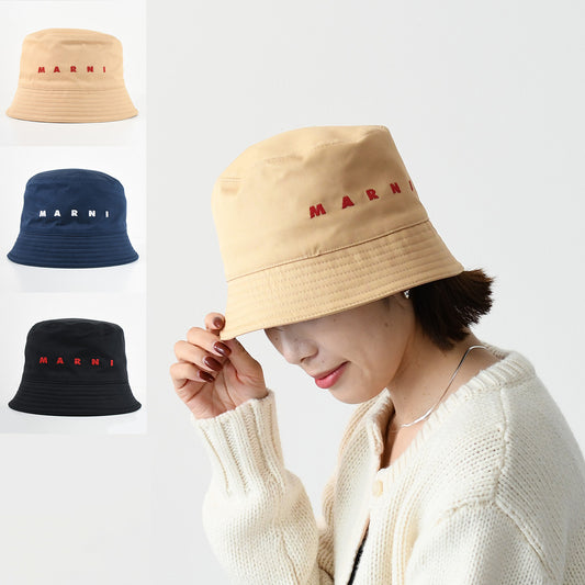 MARNI オーガニックギャバジン製 バケットハット