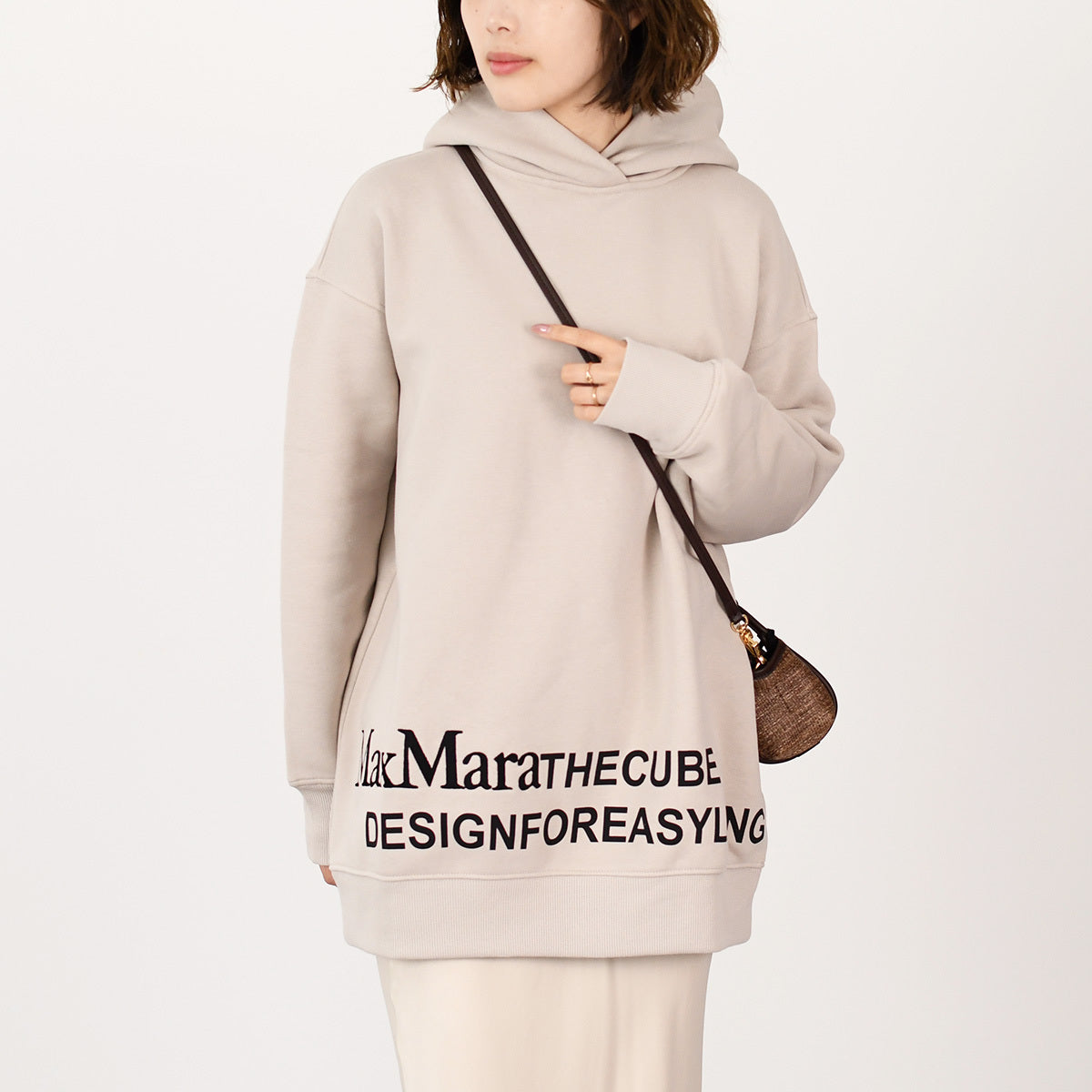 S Max Mara FELPA フェルパ コットン ジャージー ロゴ スウェット