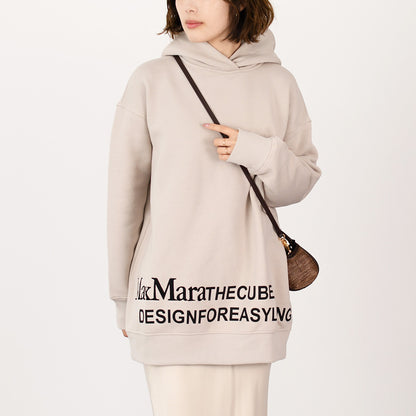 S Max Mara FELPA フェルパ コットン ジャージー ロゴ スウェット