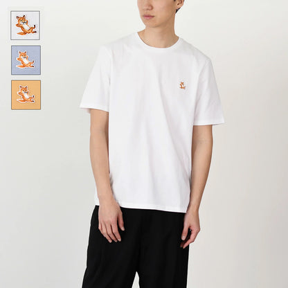 MAISON KITSUNE チラックス フォックス パッチ レギュラー Tシャツ