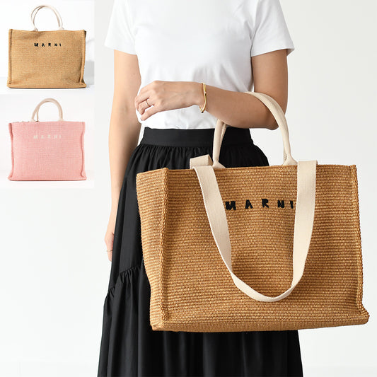 MARNI EAST-WESTラージトートバッグ