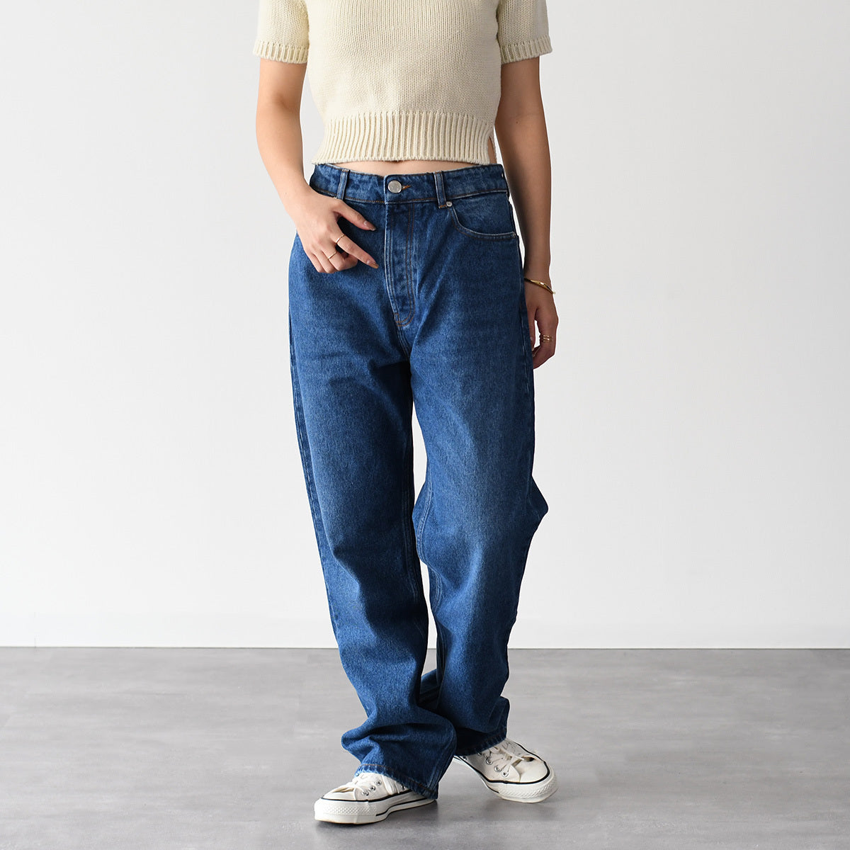 AMI PARIS ルーズフィット ジーンズ