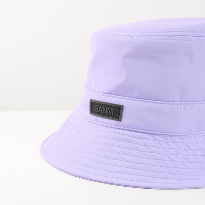 GANNI 로고 Bucket Hat 