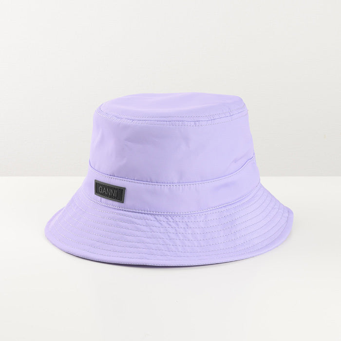 GANNI 로고 Bucket Hat 