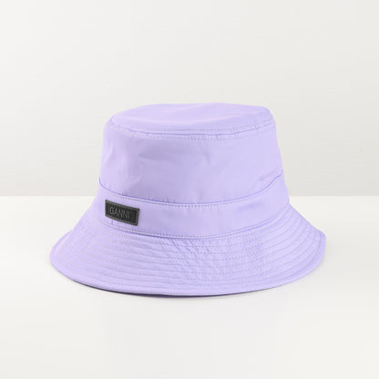 GANNI 로고 Bucket Hat 