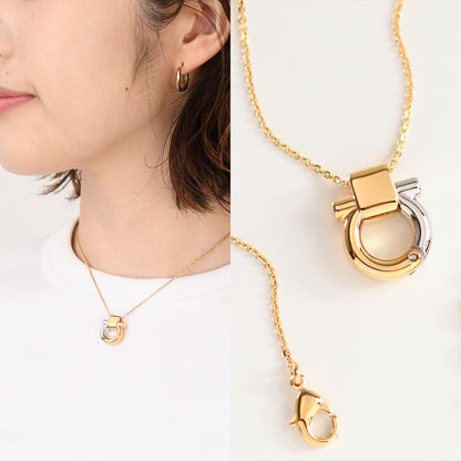 FERRAGAMO 강치니 목걸이 