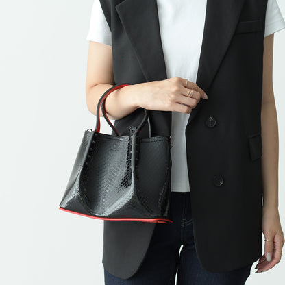 CHRISTIAN LOUBOUTIN Cabarock パテントレザー ミニ