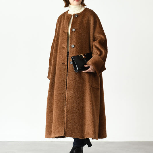 Max Mara HUDSON　オーバーサイズアルパカ＆ウールコート
