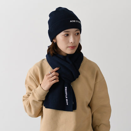 ACNE STUDIOS Logo Beanie 