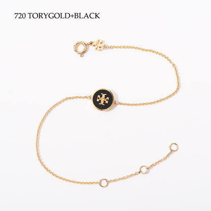 TORY BURCH キラ エナメル チェーン ブレスレット