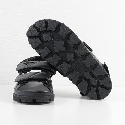 PRADA padded nappa leather sandals 