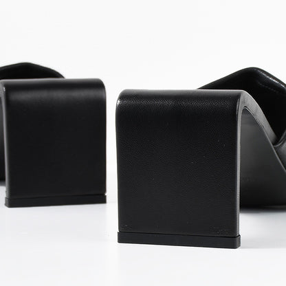 JILSANDER Sculpture Heel Sandals 
