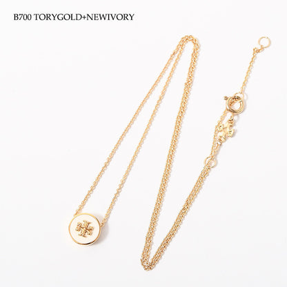 TORY BURCH Kira Enamel Pendant Necklace 